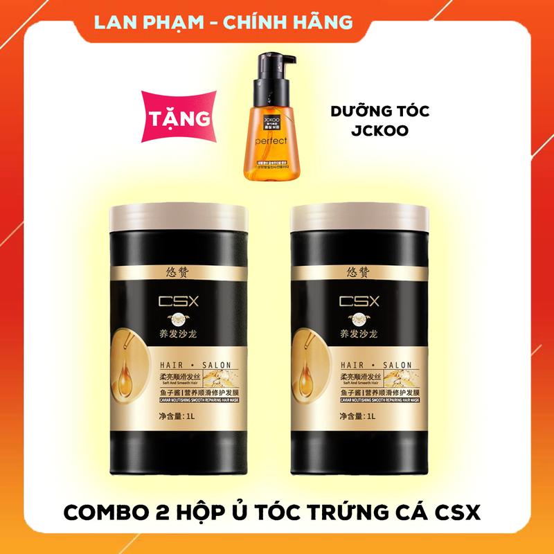 COMBO 2 HỘP KEM Ủ CSX GIÁ SỐC. MUA 2 Ủ TÓC TẶNG 1 SERUM DƯỠNG TÓC JCKOO . Chăm Sóc Tóc Nữ Women Dưỡng Tóc,Suôn mượt