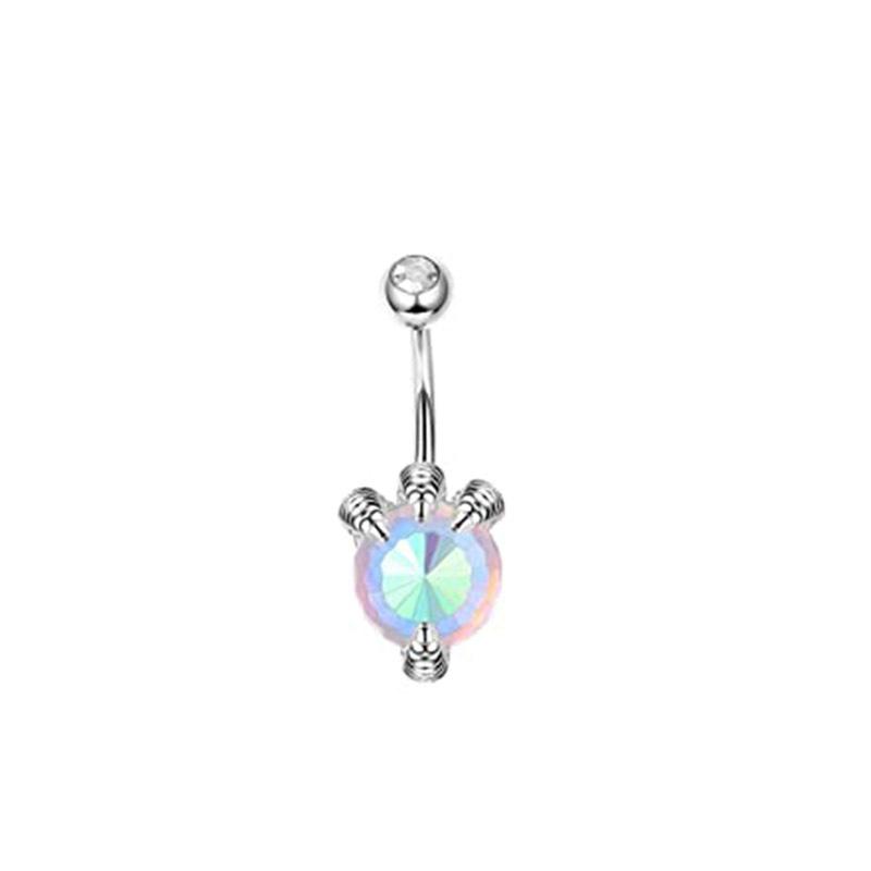 Product Introduction of Khuyên Rốn Bằng Thép Không Gỉ Cho Nam Và Nữ, Khuyên Cơ Thể, Trang Sức Zircon Voi Bàn Tay 25