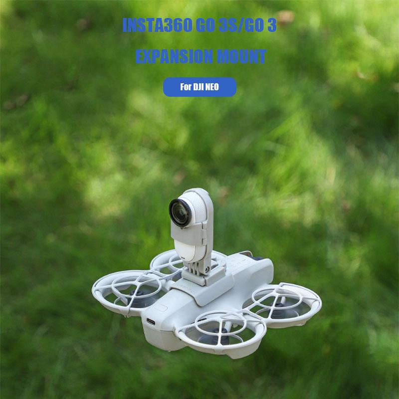 Product Introduction of Insta360 GO 3S/DJI NEO Mount Adapte, Foldable Vertical Horizontal Mount Adapter Compatible for Insta360 GO 3/GO 3S with Foldable 2-Prong Design, Insta360 GO 3/GO 3S Accessories 18