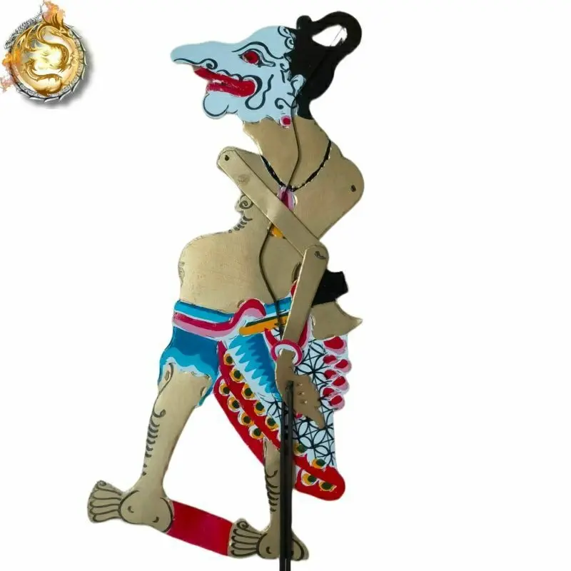 NAKIROHBUSINESS wayang kulit punokawan bahan kulit sapi asli 4