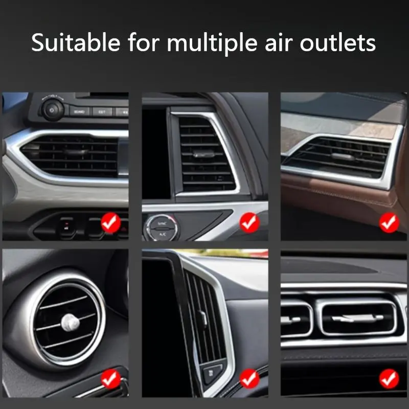 Car Air Vent Aromatherapy Bottle (Empty Bottle), Car Air Freshener Bottle, Multifunctional Car Interior Decoration Accessories for Car Air Outlet 6