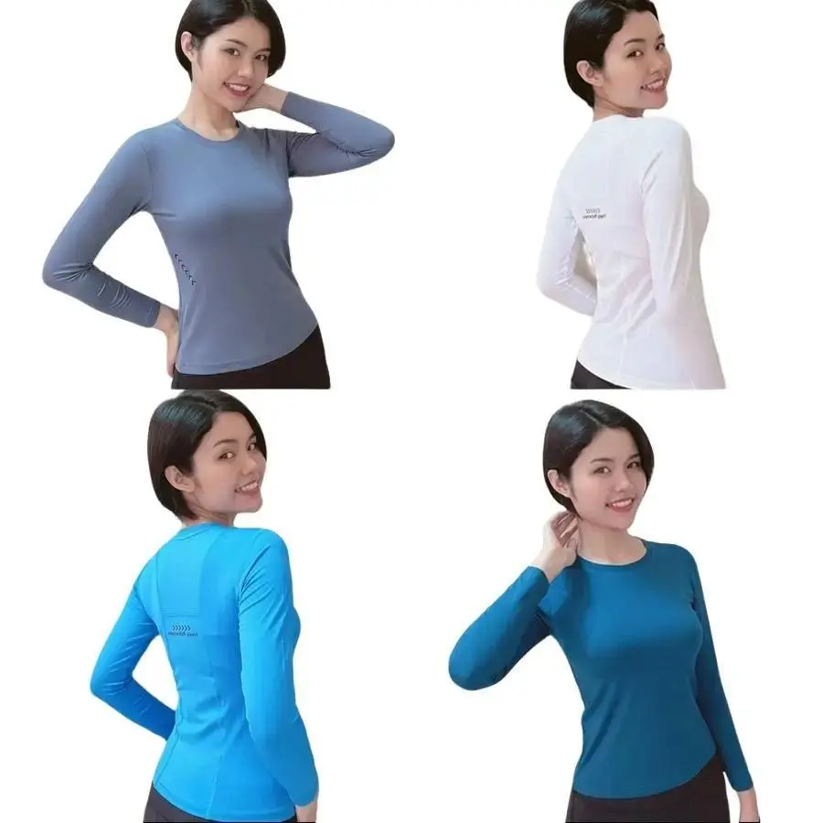Áo thể thao nữ tay dài chất thun 4 chiều phù hợp tập Gym, Yoga, đi bơi ,Aerobic Sport
