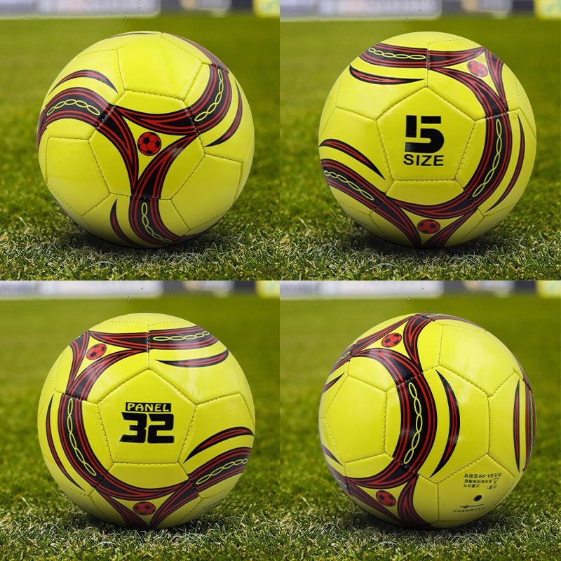Product Introduction of Standard Size 5 Soccer Ball Leakproof Campus Football Wear Resistant New Rubber Soccer Ball Elastic Football 19