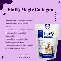 Gambar Fluffy Magic Collagen 40g, 75g dan 150g Vitamin Kucing dan Anjing Vitamin All in One Solution dari Fluffy Magic Kota Administrasi Jakarta Utara 2 Tokopedia