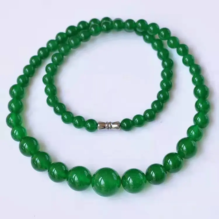 Vòng Cổ Chalcedony, Giống Mã Não, Vòng Cổ Pha Lê, Sợi Chia Vạch, Thời Trang, Dành Cho Phụ Nữ, Tuyệt Vời Làm Quà Tặng
