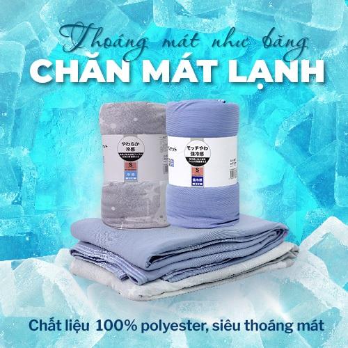 Chăn lạnh KOHNAN chăn cho mùa hè mềm mịn, siêu mát lạnh 140cm x 190cm