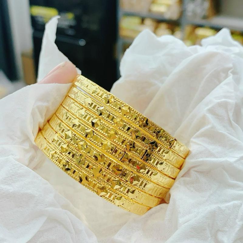 Vòng bộ Ximen 7 chiếc bảng 4 ly Phụ nữ Phụ Kiện vòng ximen lò xo đồng