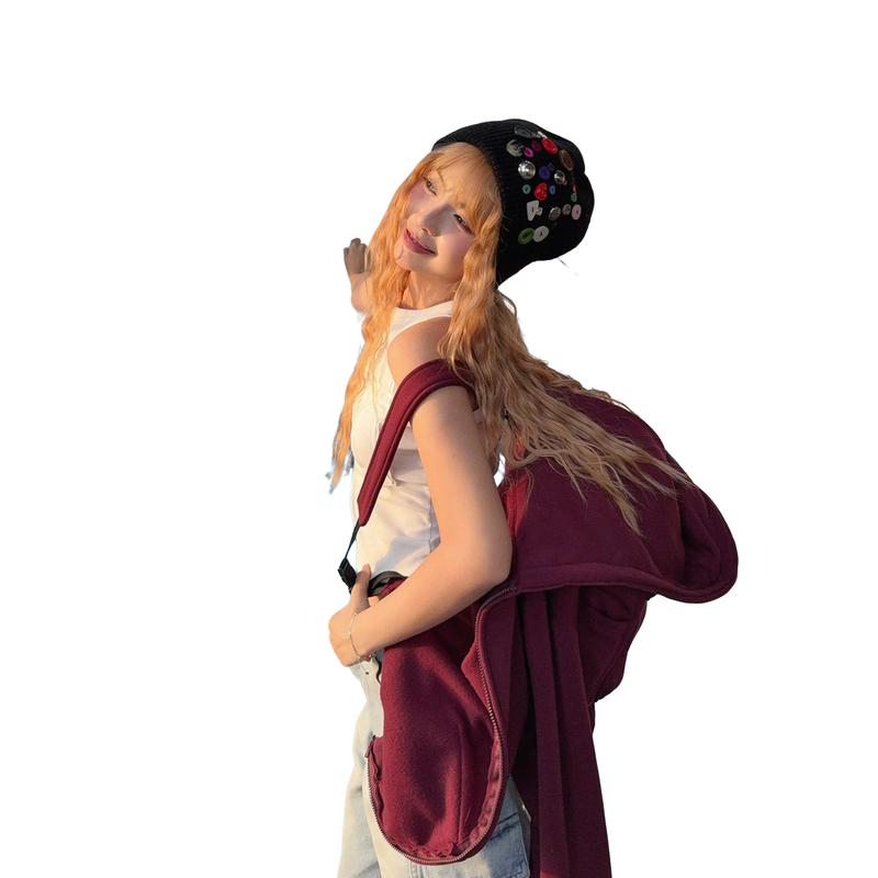 Áo khoác Balo Hoodie Zip Daws Only - Dáng rộng cho nam và nữ - Jacket