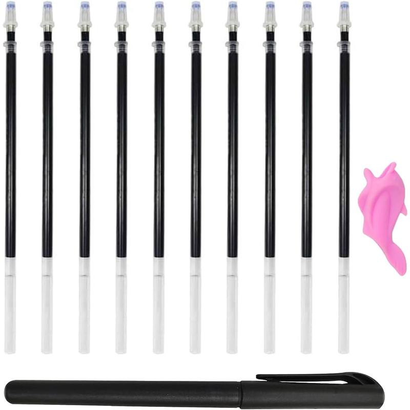 Magic Homework Pen 10 count Grooves Writing Practice Magic Pen,Disappearing Ink Pen for ...