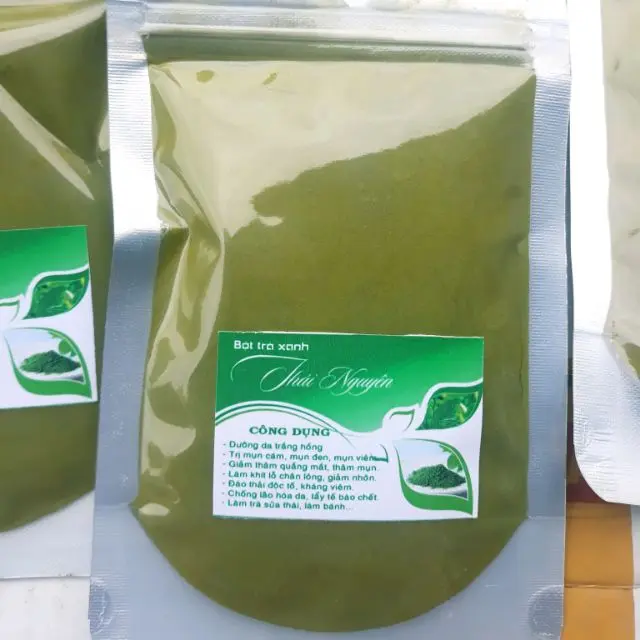 [SALE] Bột trà xanh Thái Nguyên gói 100g