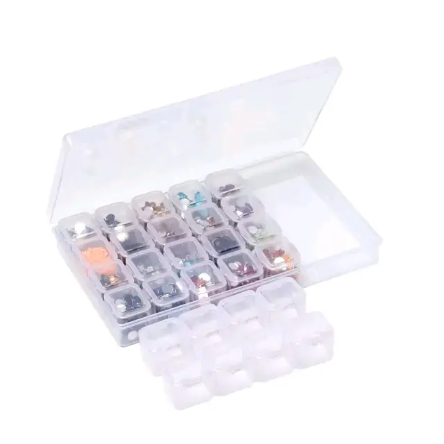 Kotak Penyimpanan Diamond Painting Storage Box Multifungsi Untuk Perhiasan 0