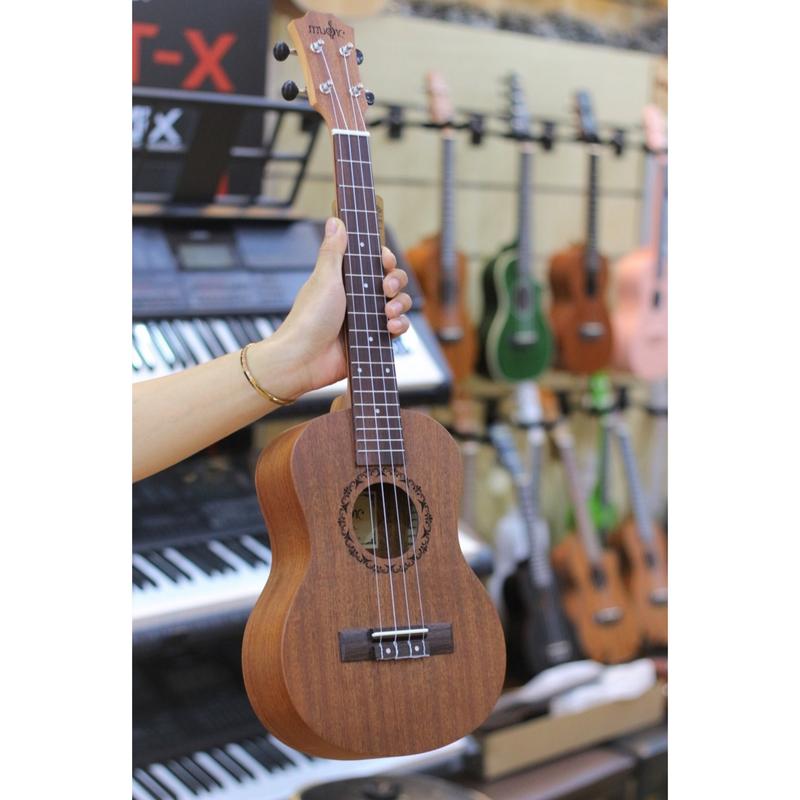 Đàn Ukulele Music Tenor - Gỗ Mahogany - Chính Hãng Music - 4 dây - size 26inch - guitar - Đồ chơi