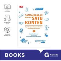 Gambar Buku Sampaikanlah Walau Satu Konten: Tip Menjadi Kreator Konten yang Menginspirasi dari Gramedia Kota Administrasi Jakarta Barat 1 Tokopedia