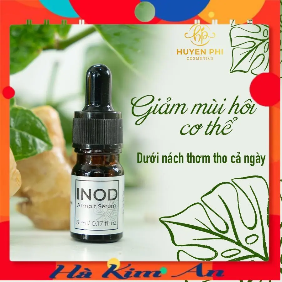 Serum INOD khử mùi hôi nách và hôi chân chỉ sau 1 lọ 5ml - Hà Kim An