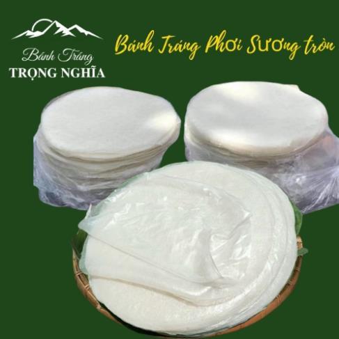 1Kg Bánh Tráng Phơi Sương Tròn Tròn Trọng Nghĩa Food Thức Ăn trộn