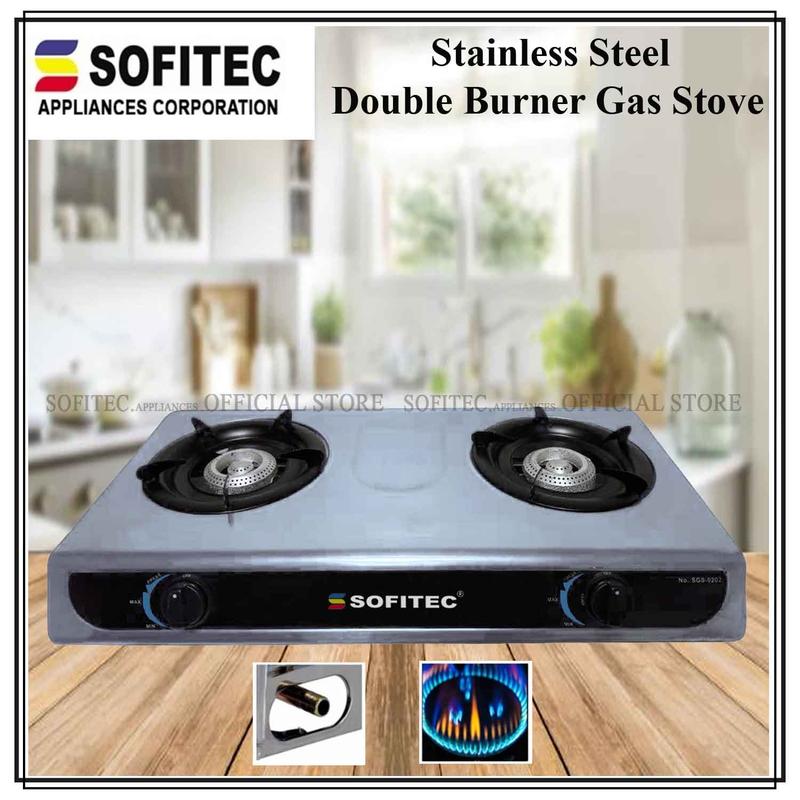 Sofitec Double Burner Gas Stove - Stainless Steel DB Model - TikTok ...