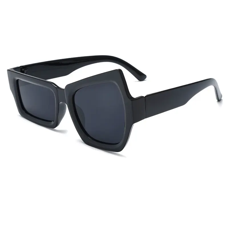 Trendy New Irregular Sunglasses Ins Personality Eyebrow Picking Funny Sunglasses Douyin Online Influencer Similar Glasses