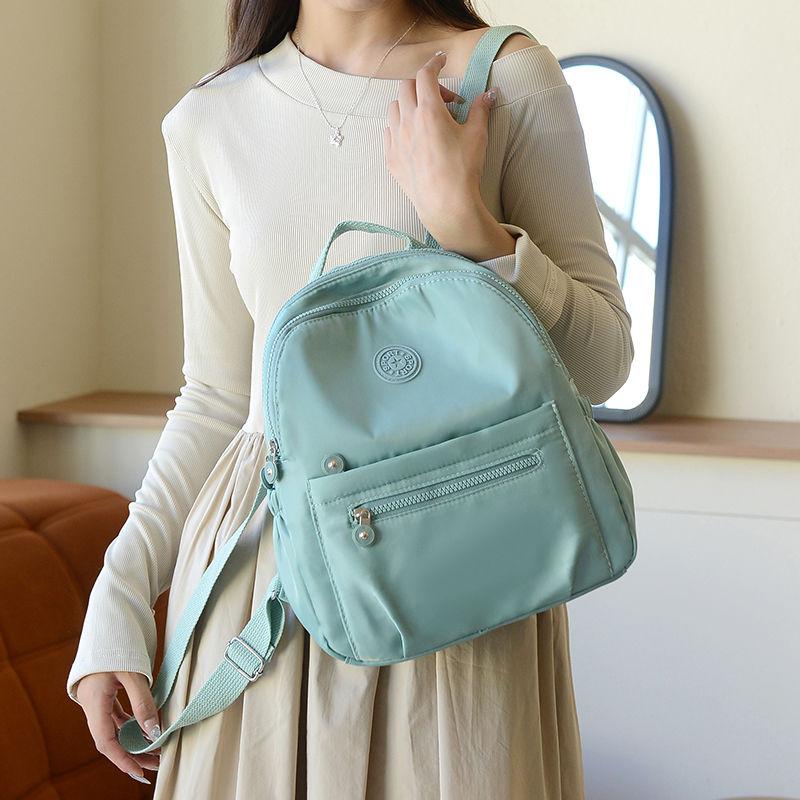 Product Introduction of Ba Lô, Qiannier, Dành Cho Nữ, Hàng Mới Về 2024, Thời Trang, Túi Du Lịch, Vải Oxford Nhẹ, Dễ Phối Đồ, Thích Hợp Cho Trường Học, Cặp Sách Nữ thanh lịch tích hợp ngăn phân loại Backpack Đeo Vai 8