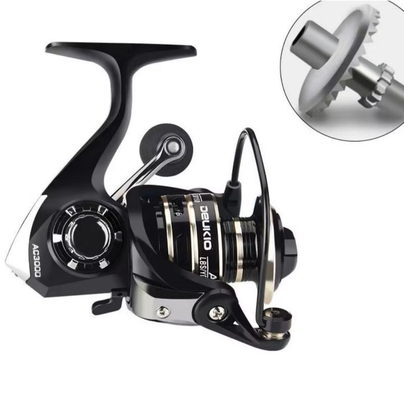 Máy Câu Cá AC Full Kim Loại Tay Tay Inox Đủ Size Từ 2000 - 7000 Bắt Cá Đi Câu Fishing Tay Quay máy câu deukio 300 máy câu slp đứng lure có tiếng kêu