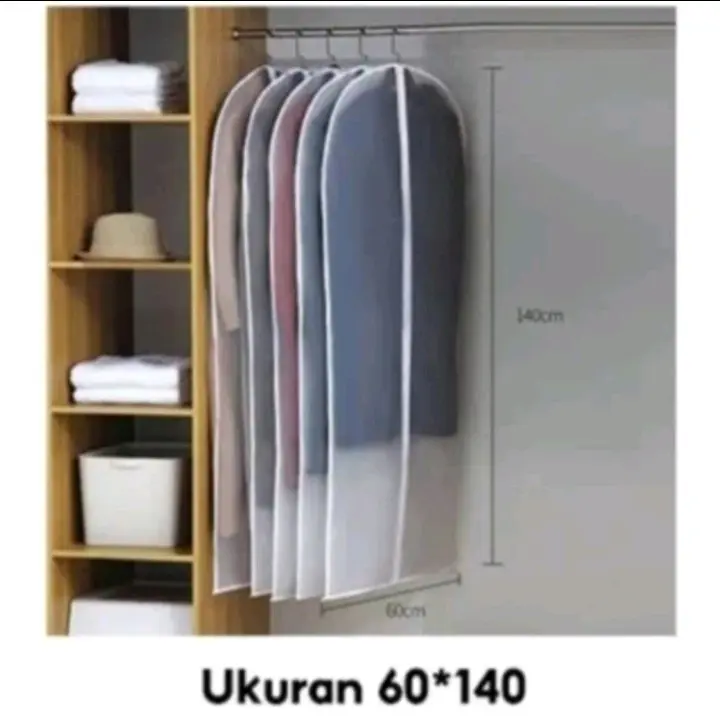 cover pelindung baju plastik anti debu 1