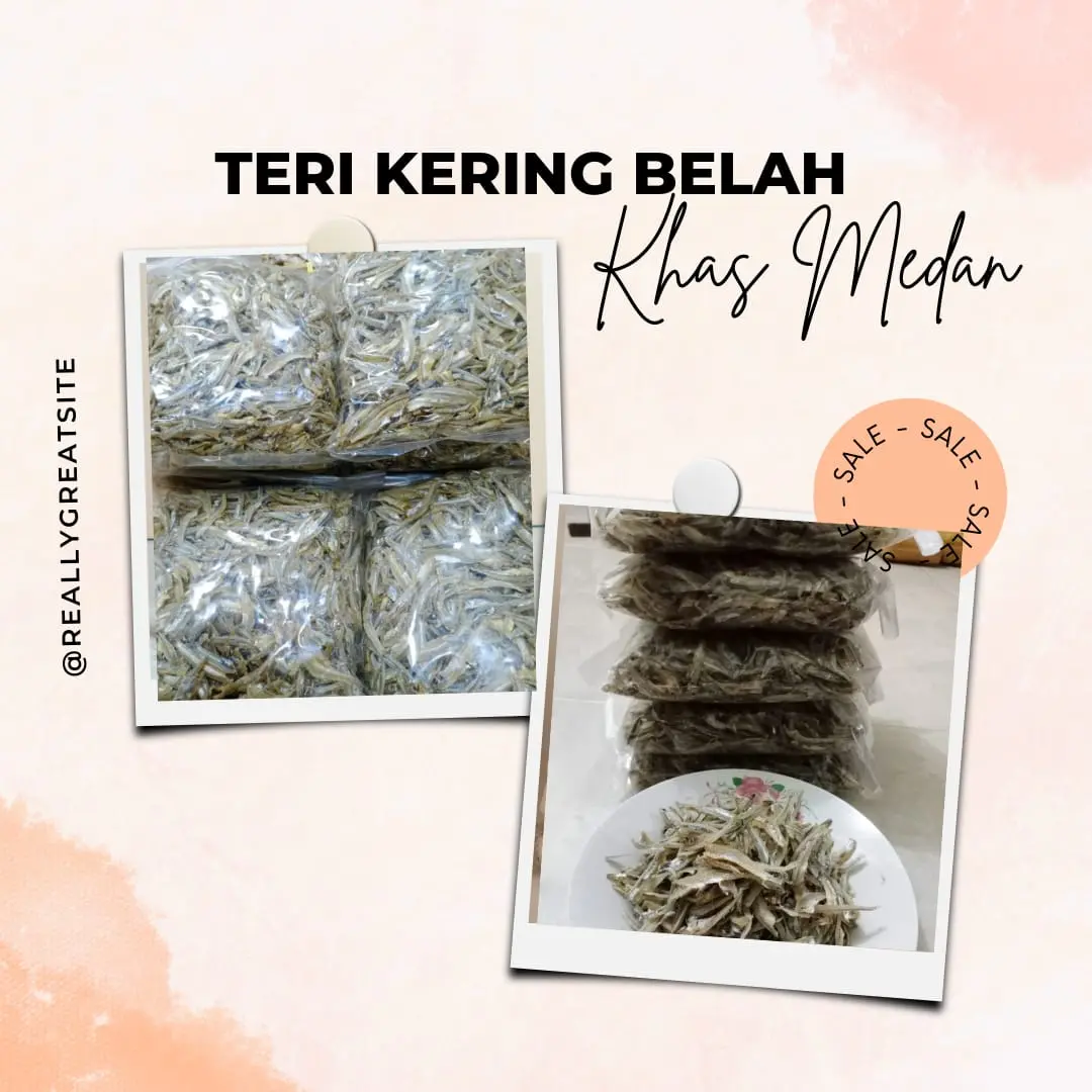 IKAN MEDAN TERI BELAH KHAS MEDA
