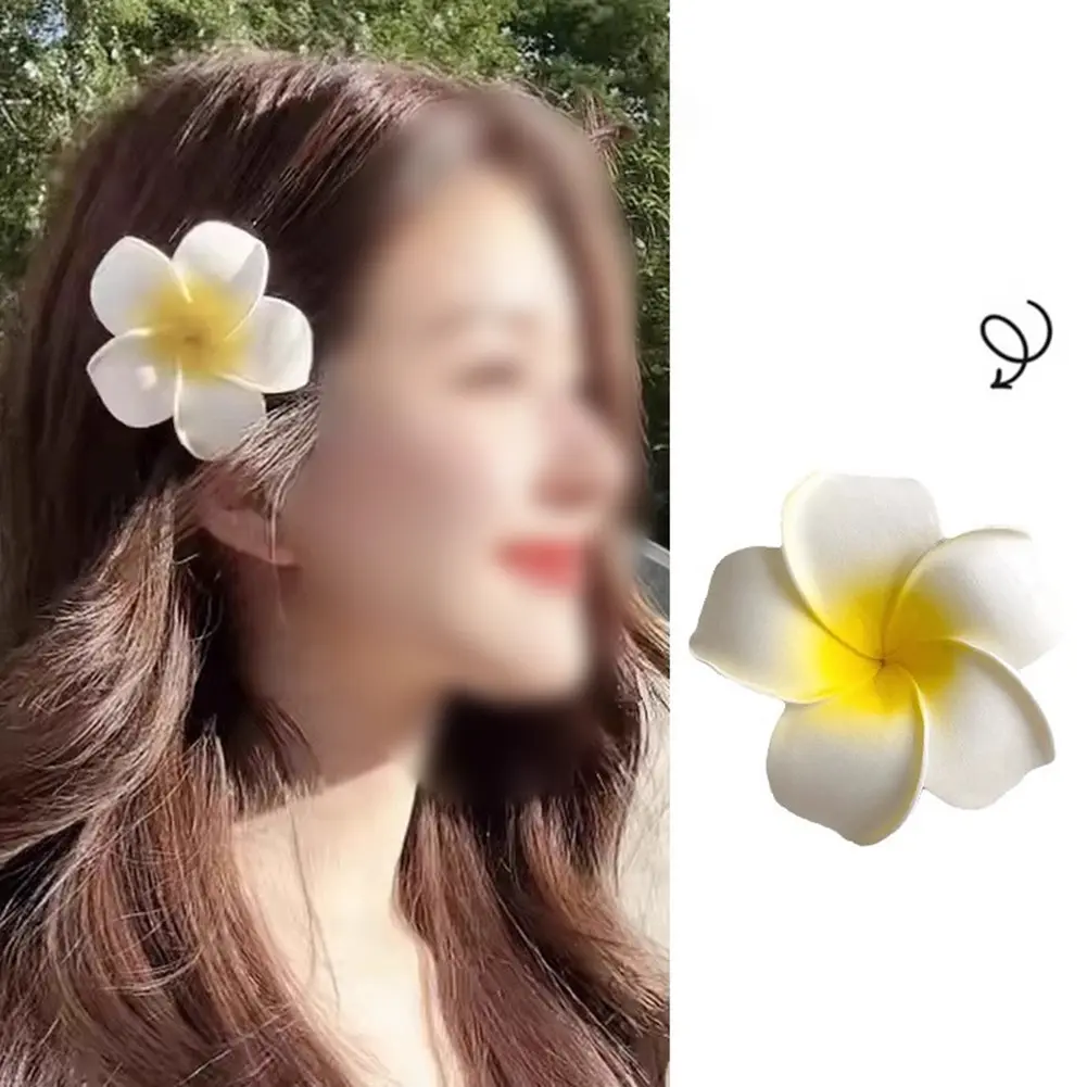 Egg flower headpiece, hair accessory, edge clip hair clip