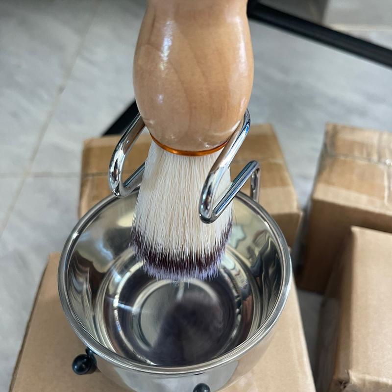 Bộ chén cọ cạo râu chuyên nghiệp cho nam giới 2