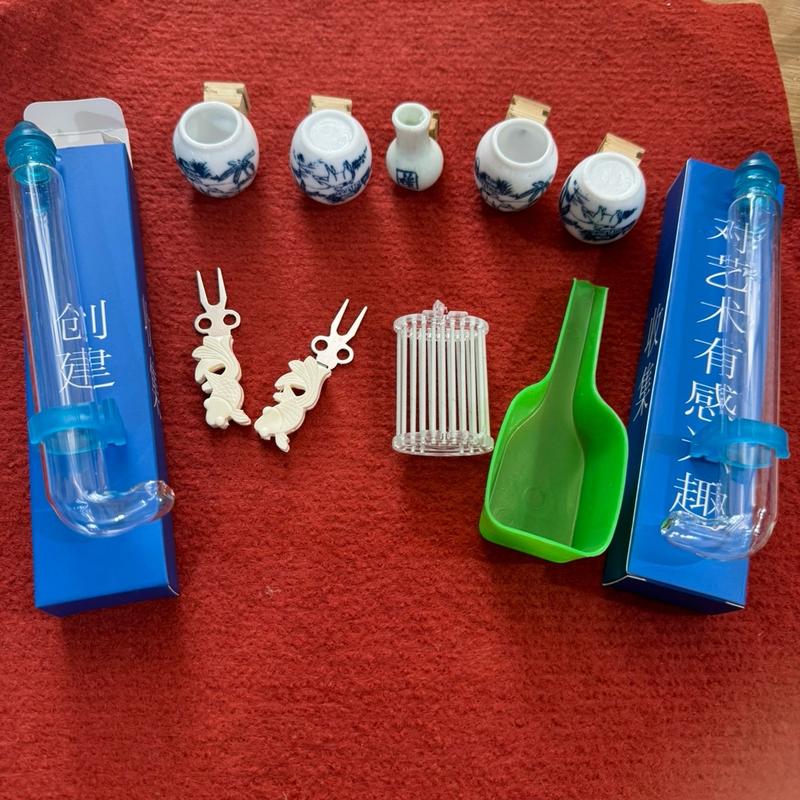 Combo cóng khuyên kèm ống nước,xiên,rọ,xúc cám cho chim khuyên hút mật ốc mít