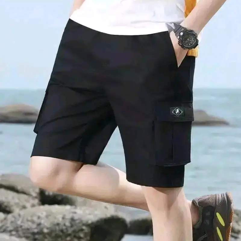 PROMO TERGILA!!! 80RIBU DAPAT 4 PCS CELANA PENDEK CARGO PRIA DEWASA  SIZE L XL XXL JUMBO KATUN TWILL PREMIUM DISTRO TERMURAH KARET NYAMAN SANTAI Shorts Surfing 3