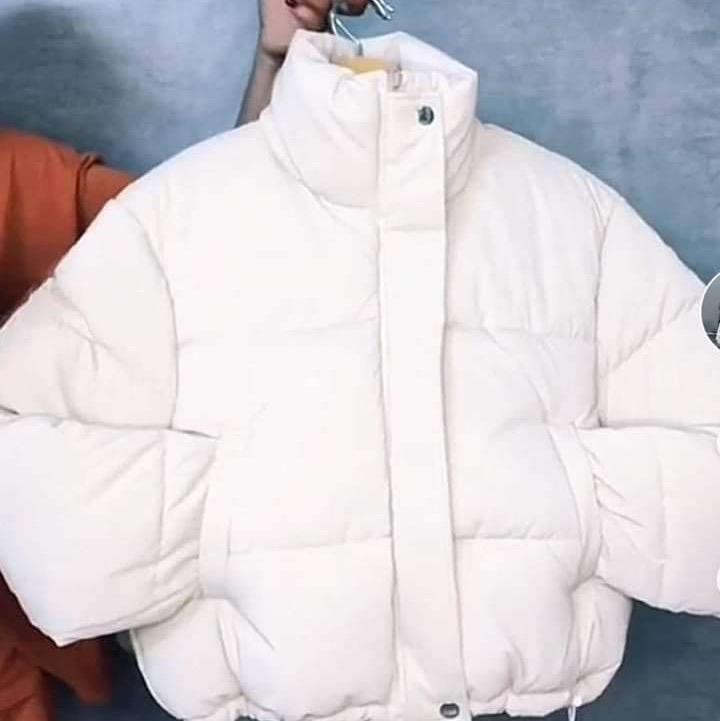 Áo phao nhung bóng dáng ngắn croptop siêu đẹp Nữ Jacket Women