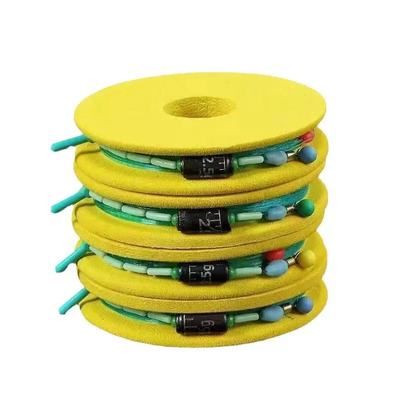 Bộ Dây Câu Cá, Bộ Đầy Đủ, Nguyên Bản, Thành Phần Dây Câu Cá Lụa, Phụ Kiện, Buộc Sẵn, Dây Chính Câu Cá Đài Loan, Căng Mạnh 4