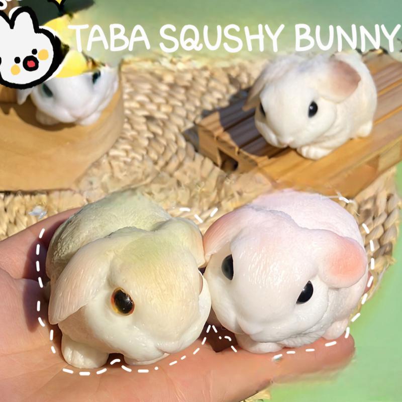 Taba Squishy Premium MINI Rabbit Bunny Tokki Realistik Lengkat Kenyal ...