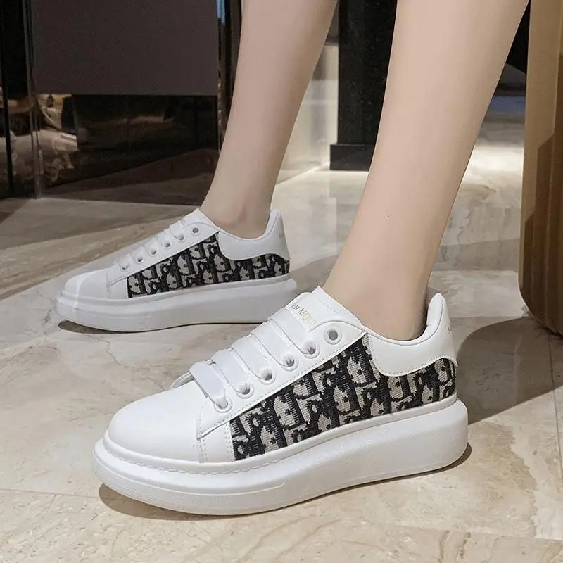 FREESHIP Giày Thể Thao Nam Nữ Chữ D HOTTREND Sneaker Sport Đế Trắng Cao Su Bền Chặt giay nam