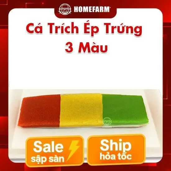 [HN/HP/HCM  - Giao 2h] Cá trích ép trứng 3 màu Nhật Bản - Miễn phí cắt thái