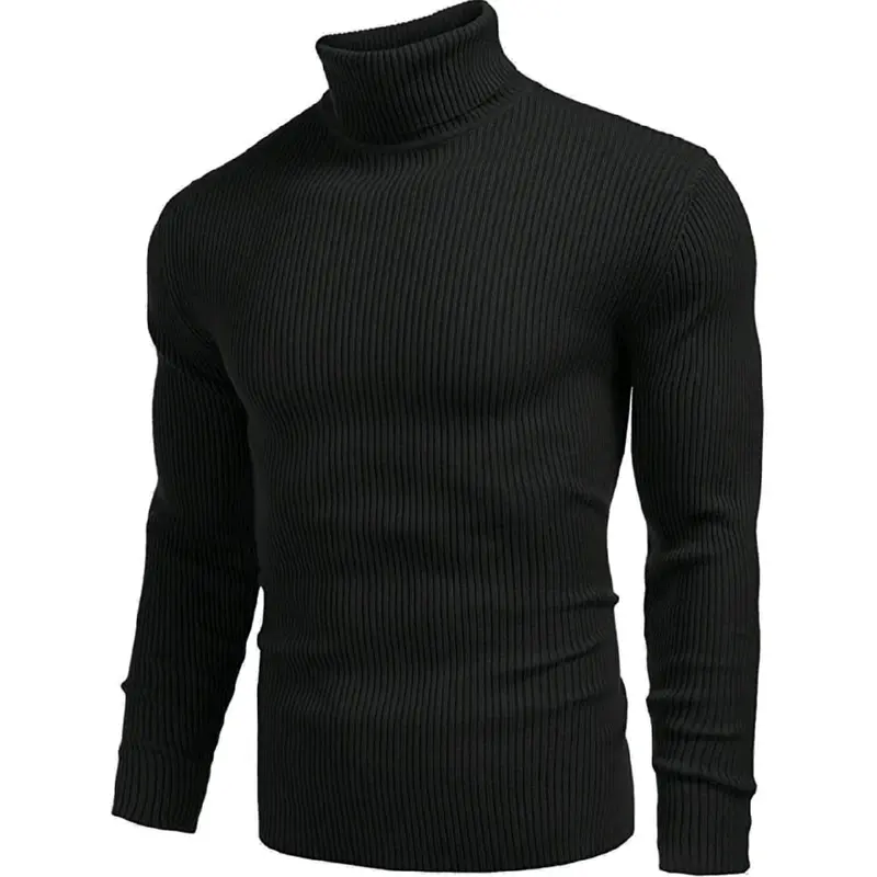BYBORRE TURTLE NECK SW BLACK M BYBORRE Turtle Neck Sweater BYBORRE TURTLE NECK SW BLACK M BYBORRE Turtle Neck Sweater