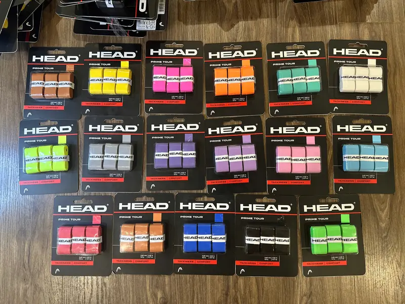 QUẤN CÁN HEAD PRIME TOUR LOẠI 3 CÁI/1 VỈ tennis vợt pickleball six zero 7