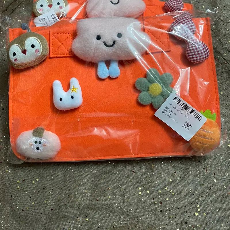 Combo 2 túi nỉ hình dễ thương ciuuu teeee Bag Nữ 3