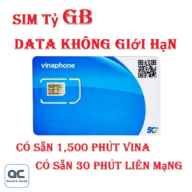 Product Introduction of Sim vina Tỷ GB data không giới hạn dung lượng 1500 phút nội mạng 30 phút liên mạng có sẵn tháng đầu 10
