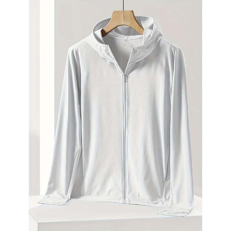 Jacket - Polyester 90%, Spandex 10% - Lightweight, Breathable, Full-Zip with Pockets - Long Sleeve for Golf, Hiking, Cycling, Fishing - Casual Outdoor Sports & Workout Gear - Versatile for Spring/Summebig  boystracksuit okami  tracccccbaggy  compression 0