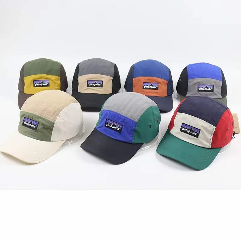 Quick Drying Baseball Cap Five Panel Fishing Sun Protection Waterproof Windproof