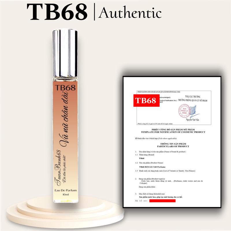 TB68-Nước hoa nữ Vũ Nữ Chân Dài dạng xịt thơm 10ml MẪU CAO CẤP Perfume Cosmetic