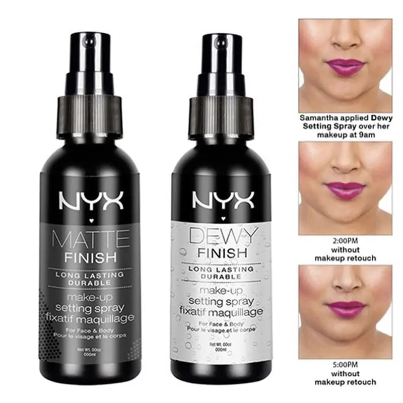 NYX Makeup Setting Spray Natural Matte Finish Long Lasting Spray