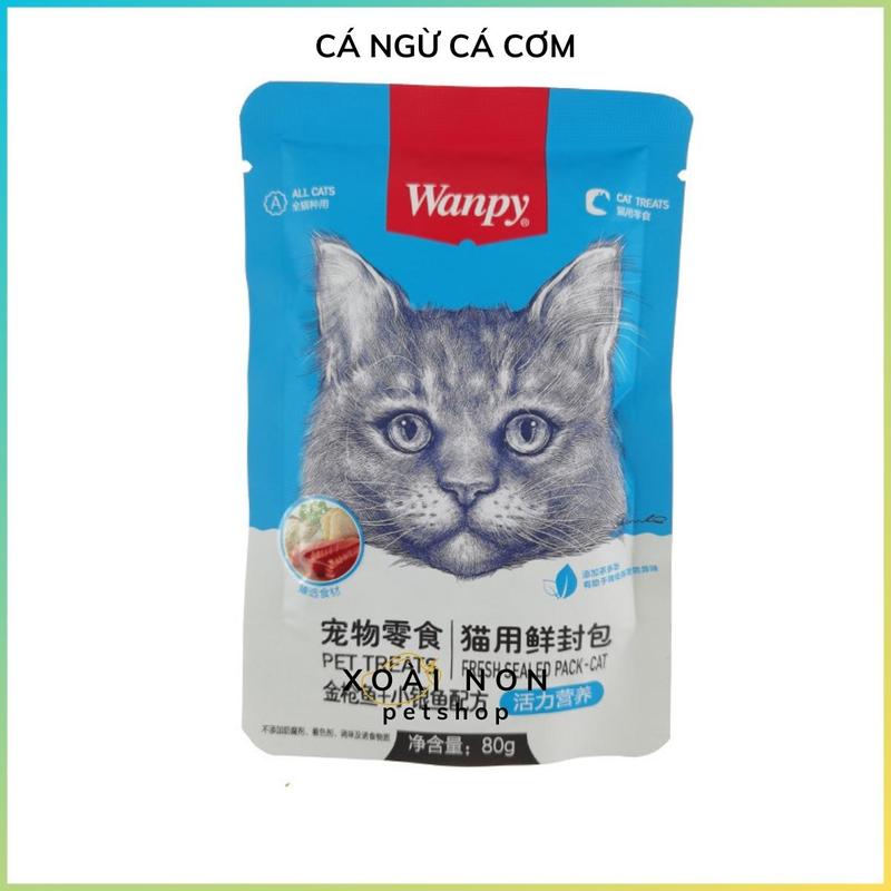 Product Introduction of Pate Wanpy Dành Cho Mèo Gói 80G - Xoài Non Petshop 28