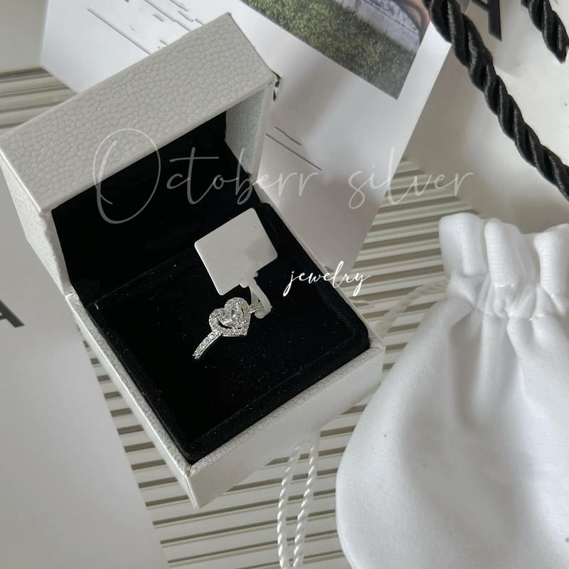 [ FULLBOX PAN ] Các mẫu nhẫn nữ đơn giản bạc ta by Octoberr jewelry