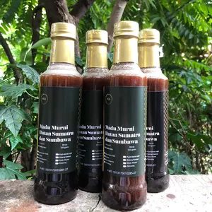 Madu hitam pahit sumbawa 500gram Honey