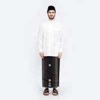 Gambar Sarung BHS Classic Gold Motif C45 SSF SJ Hitam Kuning - Hitam dari SarungBHS Kab. Gresik 2 Tokopedia