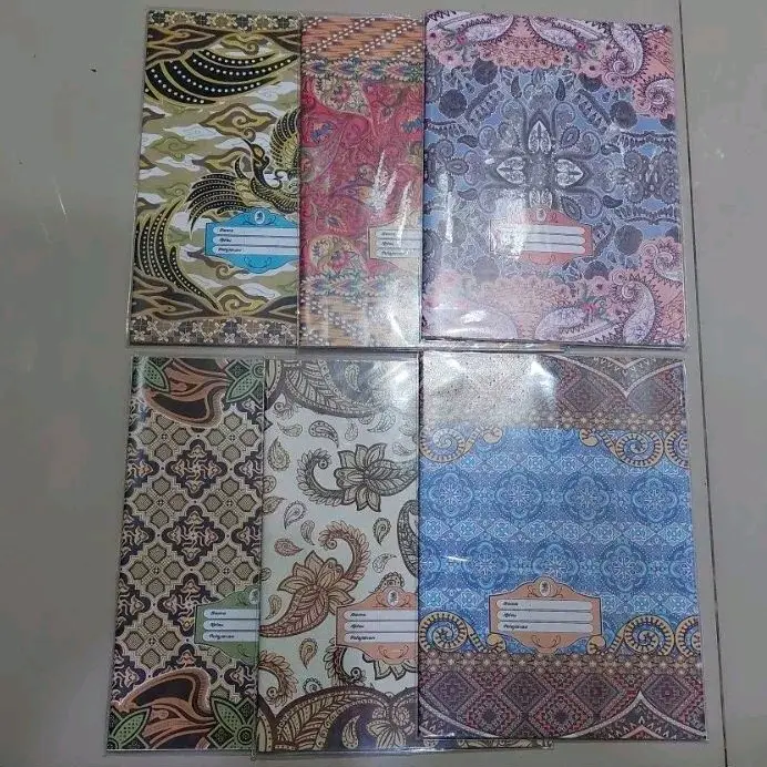 SAMPUL BUKU BATIK - SAMPUL BUKU BATIK QWARTO ISI 20LEMBAR