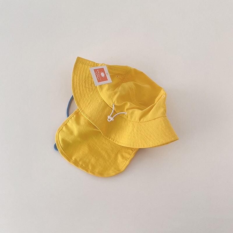 Product Introduction of Mũ Bucket Trẻ Em, Phong Cách Mùa Hè, Chống Nắng Ngoài Trời, Mũ Ngư Dân, Cho Bé Trai Và Bé Gái, Màu Trơn Có Thể Điều Chỉnh, Mũ Chống Nắng Panama Trẻ Em 19