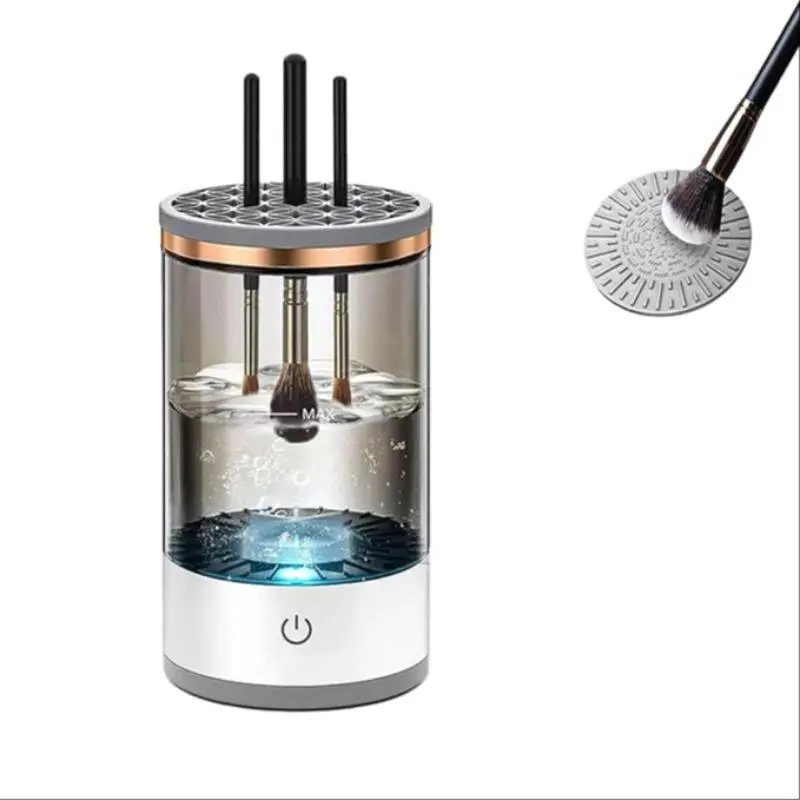 Portable Electric Makeup Brush Cleaner, Automatic USB Charging Brush Cleaner, Professional Makeup Tools for Women 0