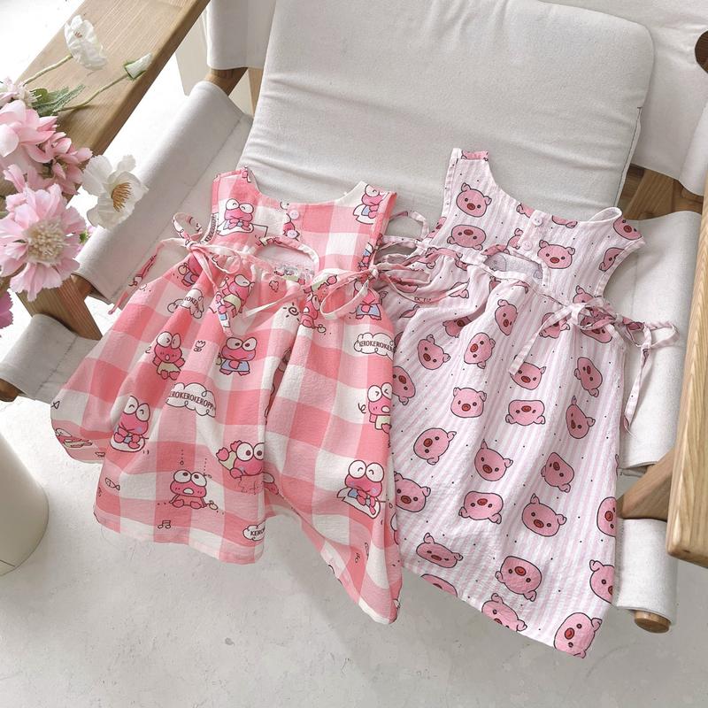 [ Thỏ Tây Kids ] VÁY KHOÉT LƯNG HOẠT HINH NƠ EO _ T14 0